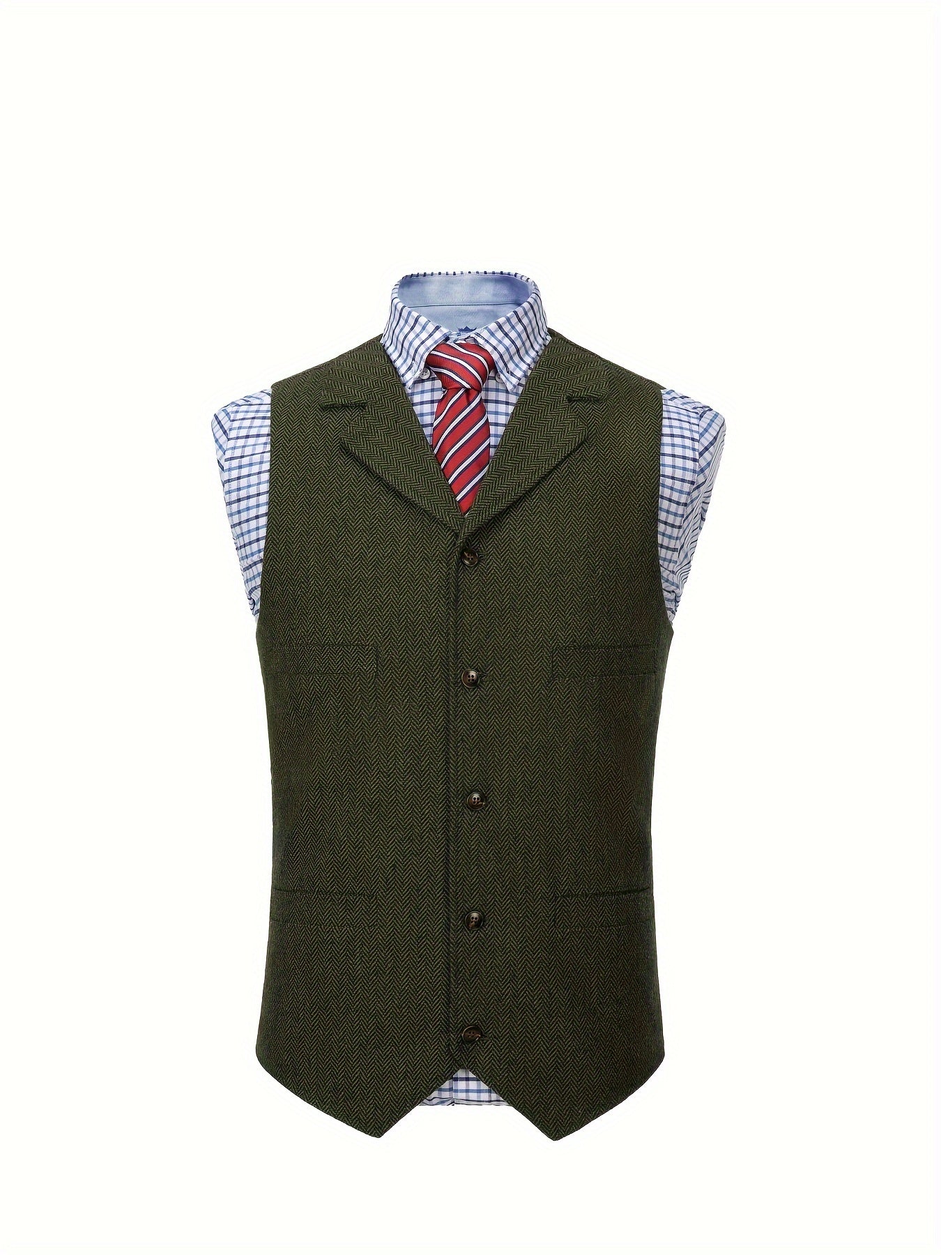 Men's Heritage Herringbone Vest