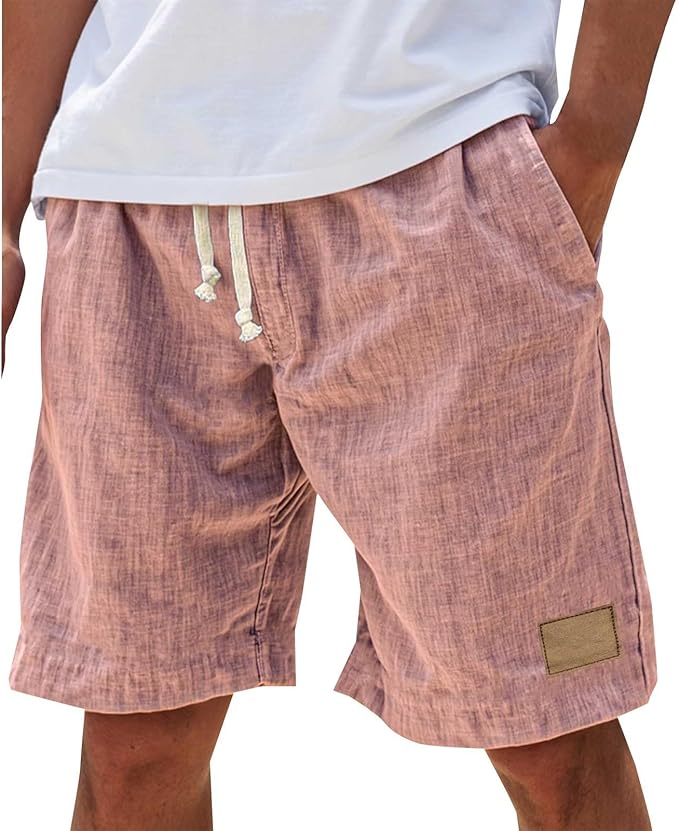 Men's Casual Elastic Waist Summer Shorts | Everyday Casual Wear