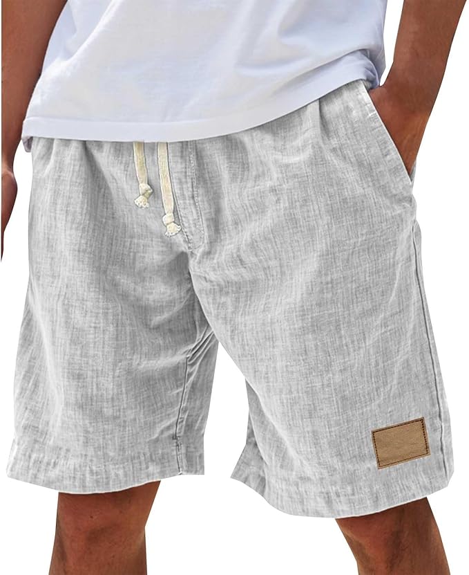 Men's Casual Elastic Waist Summer Shorts | Everyday Casual Wear