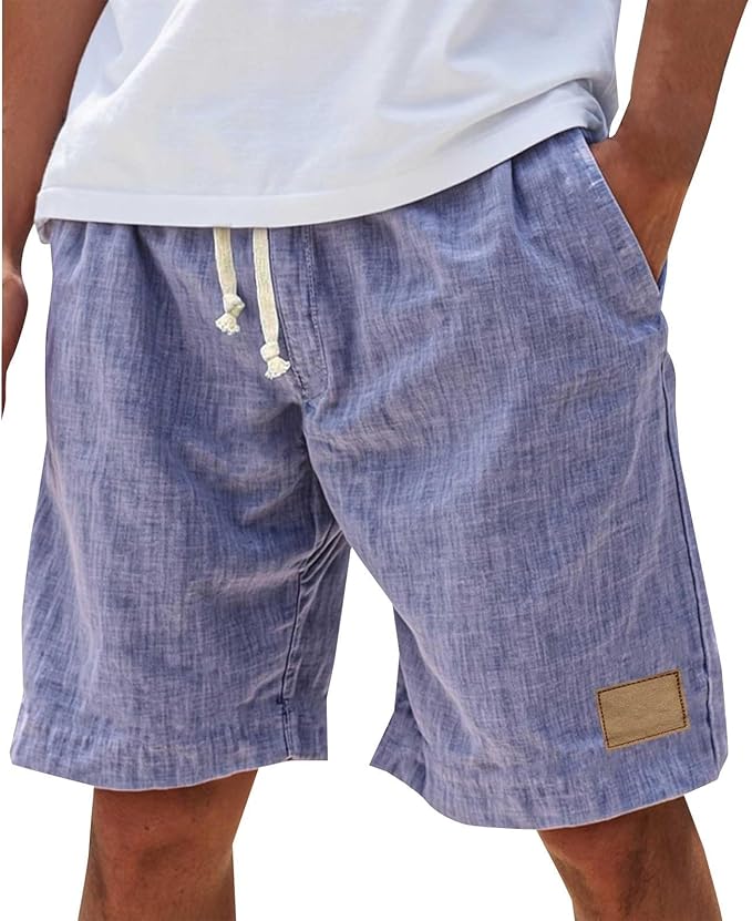 Men's Casual Elastic Waist Summer Shorts | Everyday Casual Wear