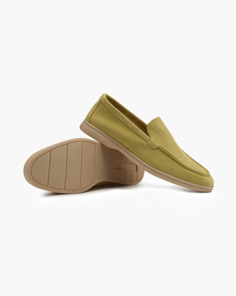 Men's Suede Loafers | Slip-On Dress Casual Shoes