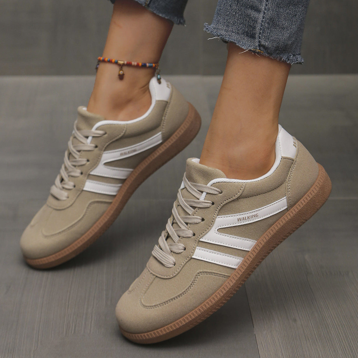 Women's Lightweight Mesh Trainers | Cushioned Slip-On Everyday Shoes