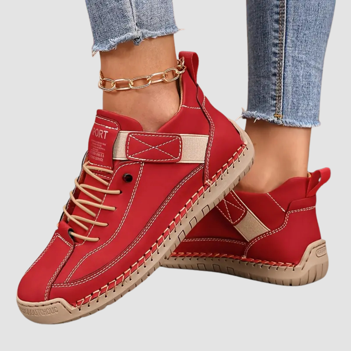 Women's Black Wide Fit Sneakers | Supportive Ergonomic Arch Support Shoes