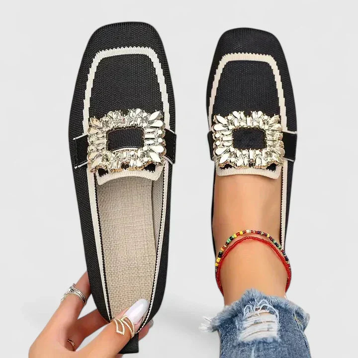 Women's Supportive Cushioned Loafers | Everyday Slip-On Flat Shoes