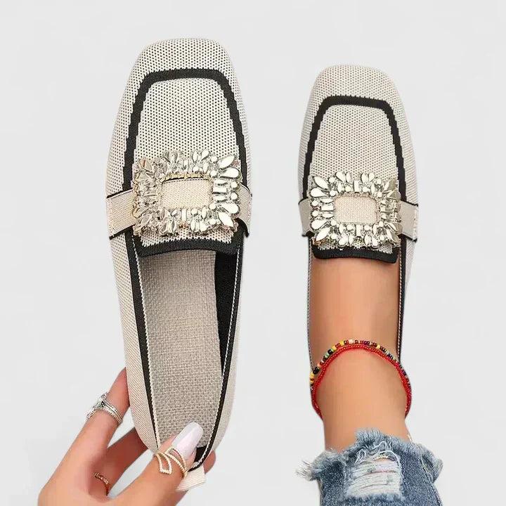 Women's Supportive Cushioned Loafers | Everyday Slip-On Flat Shoes