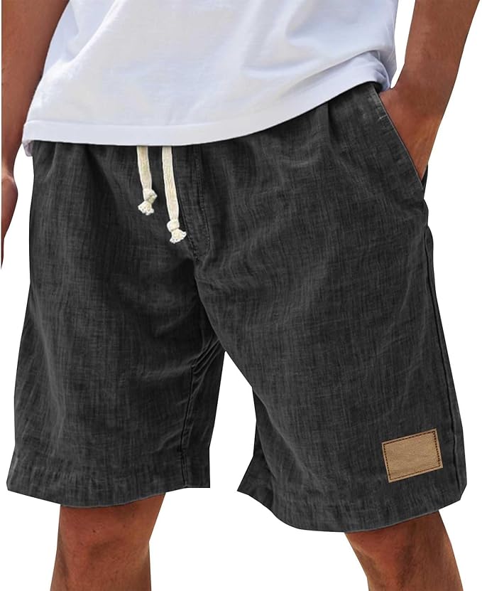 Men's Casual Elastic Waist Summer Shorts | Everyday Casual Wear