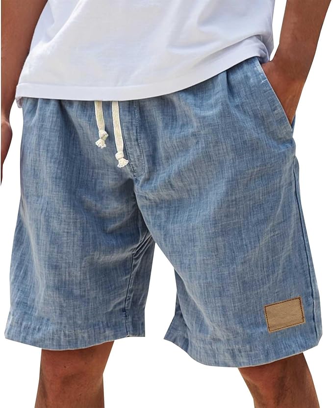 Men's Casual Elastic Waist Summer Shorts | Everyday Casual Wear