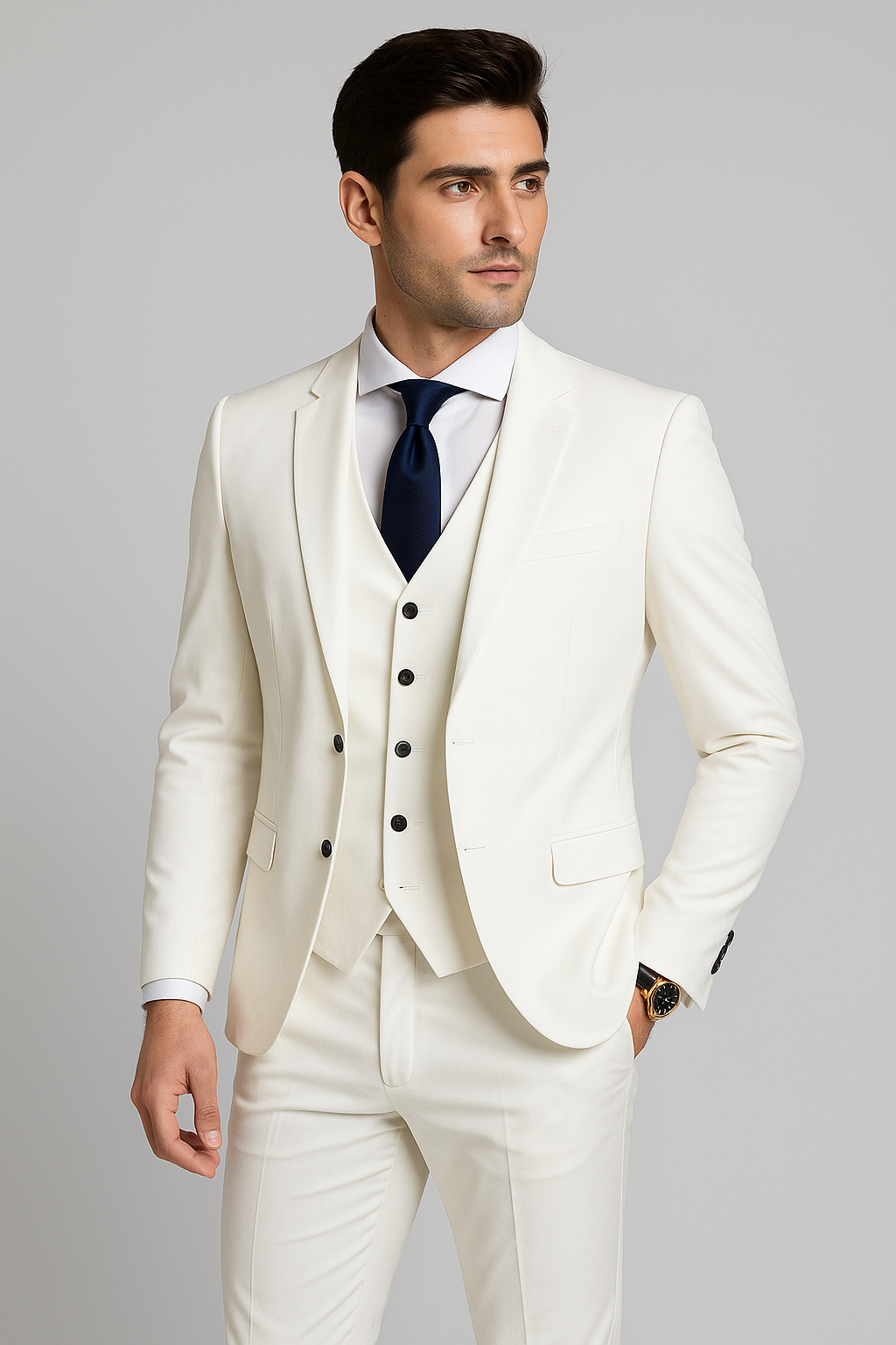 men's 3-piece slim fit suit - color options
