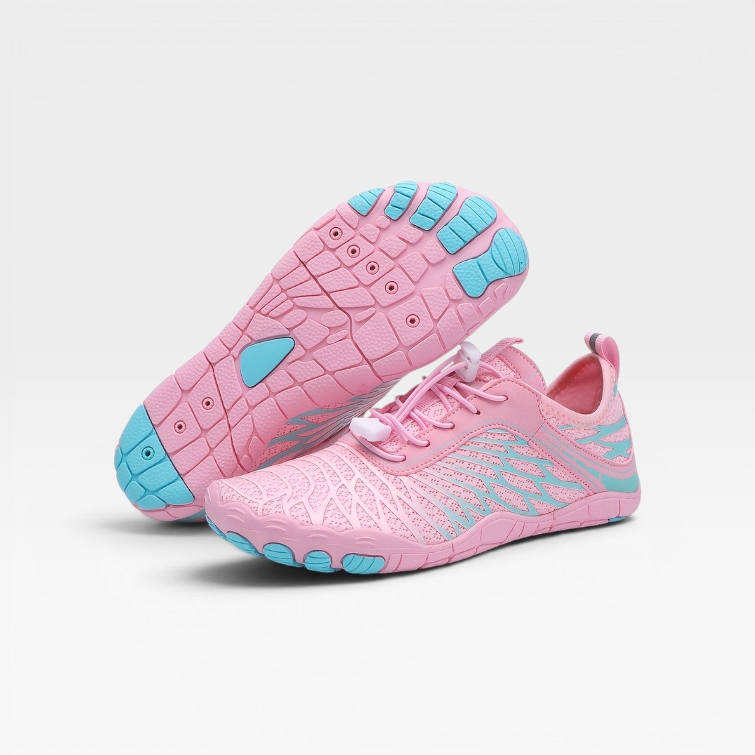 Men's barefoot mesh trainers color variants view