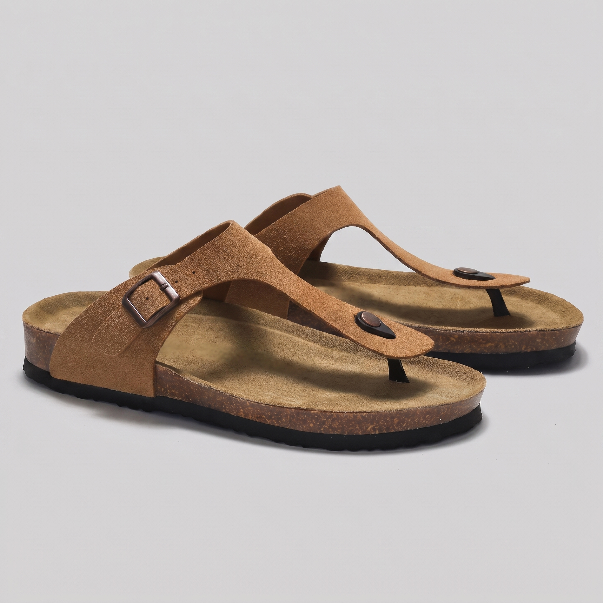 Men's Buckle Strap Slide Sandals - photo 7