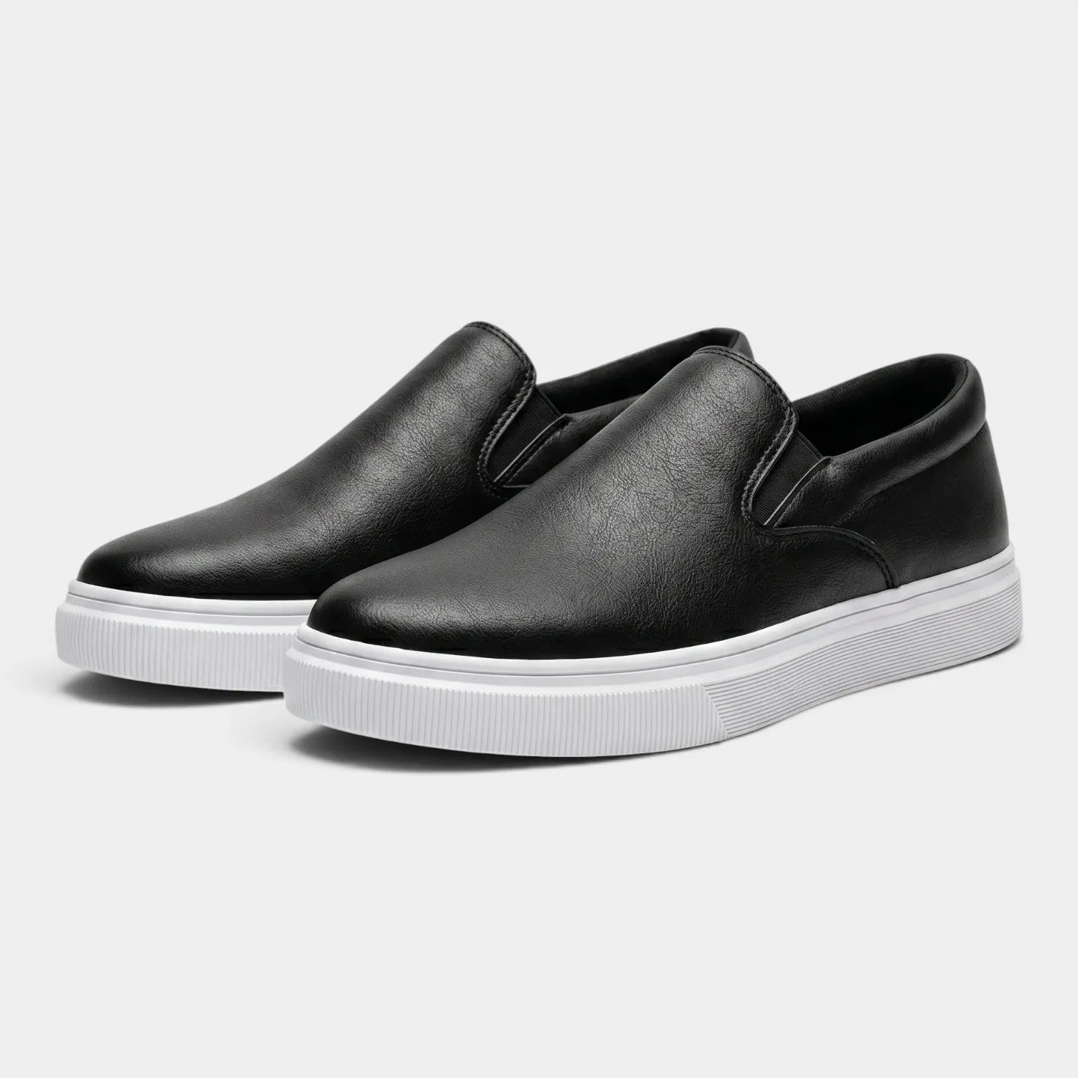 Men's Celrien comfortable PU slip-on loafers - detail view