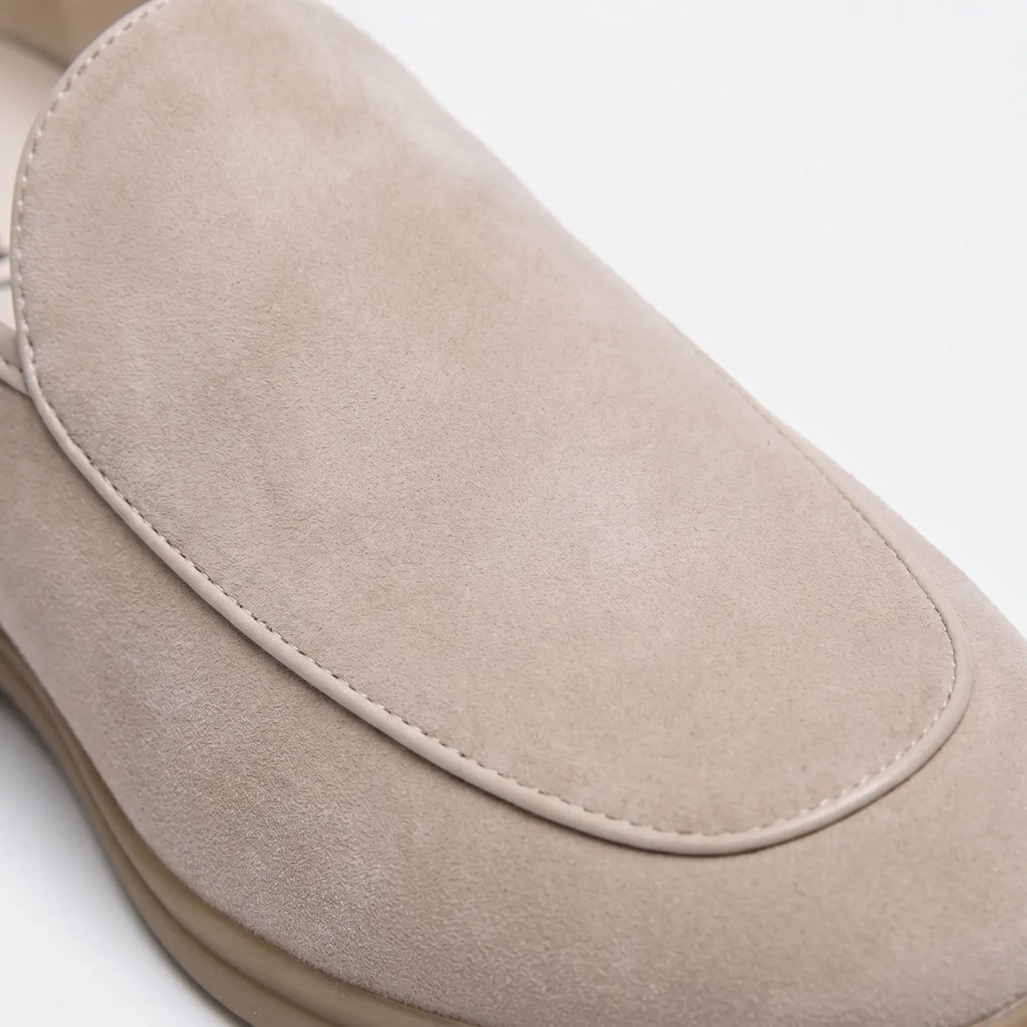 Men's Celrien suede slip-on loafers for daily wear - side view
