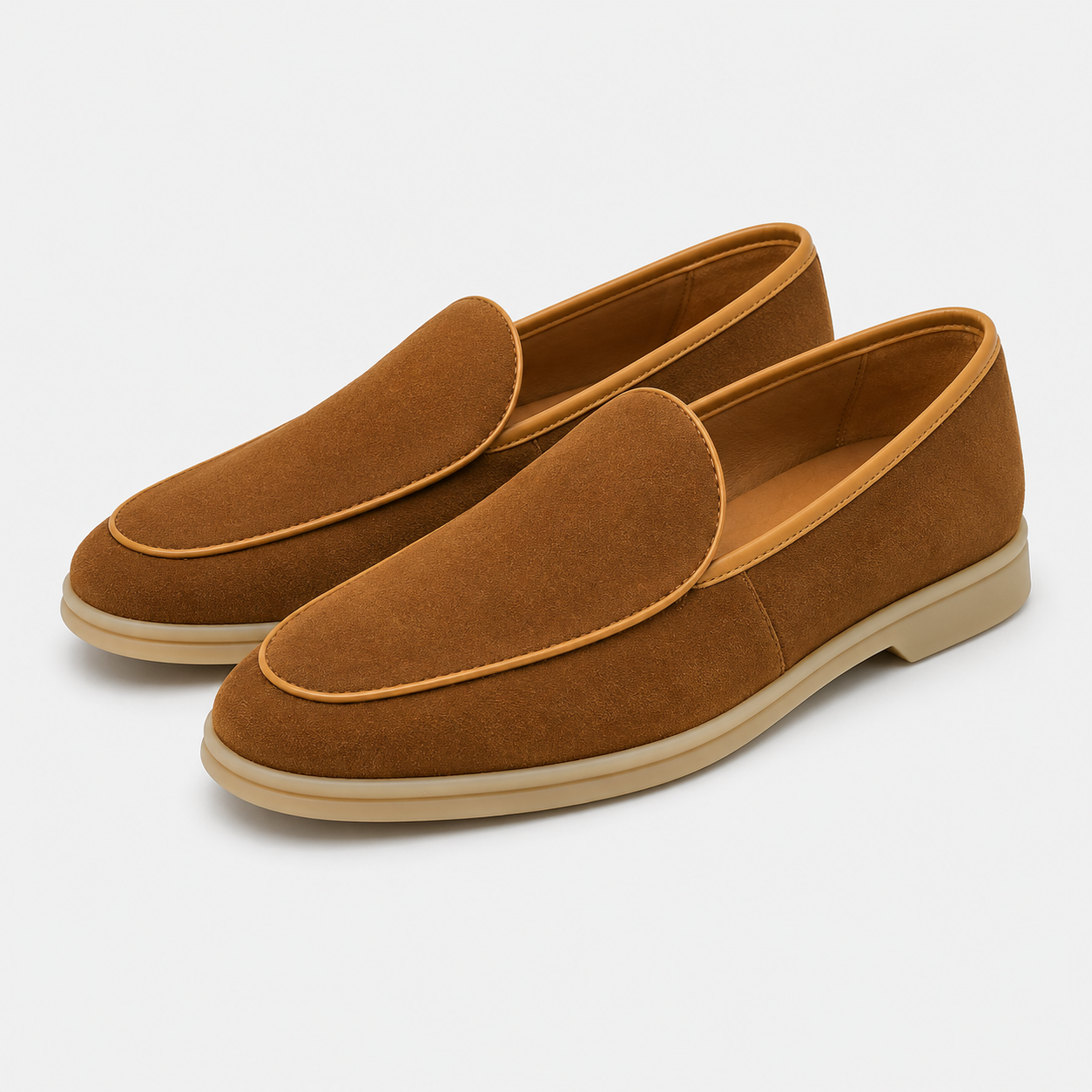Men's Celrien suede slip-on loafers - lifestyle view