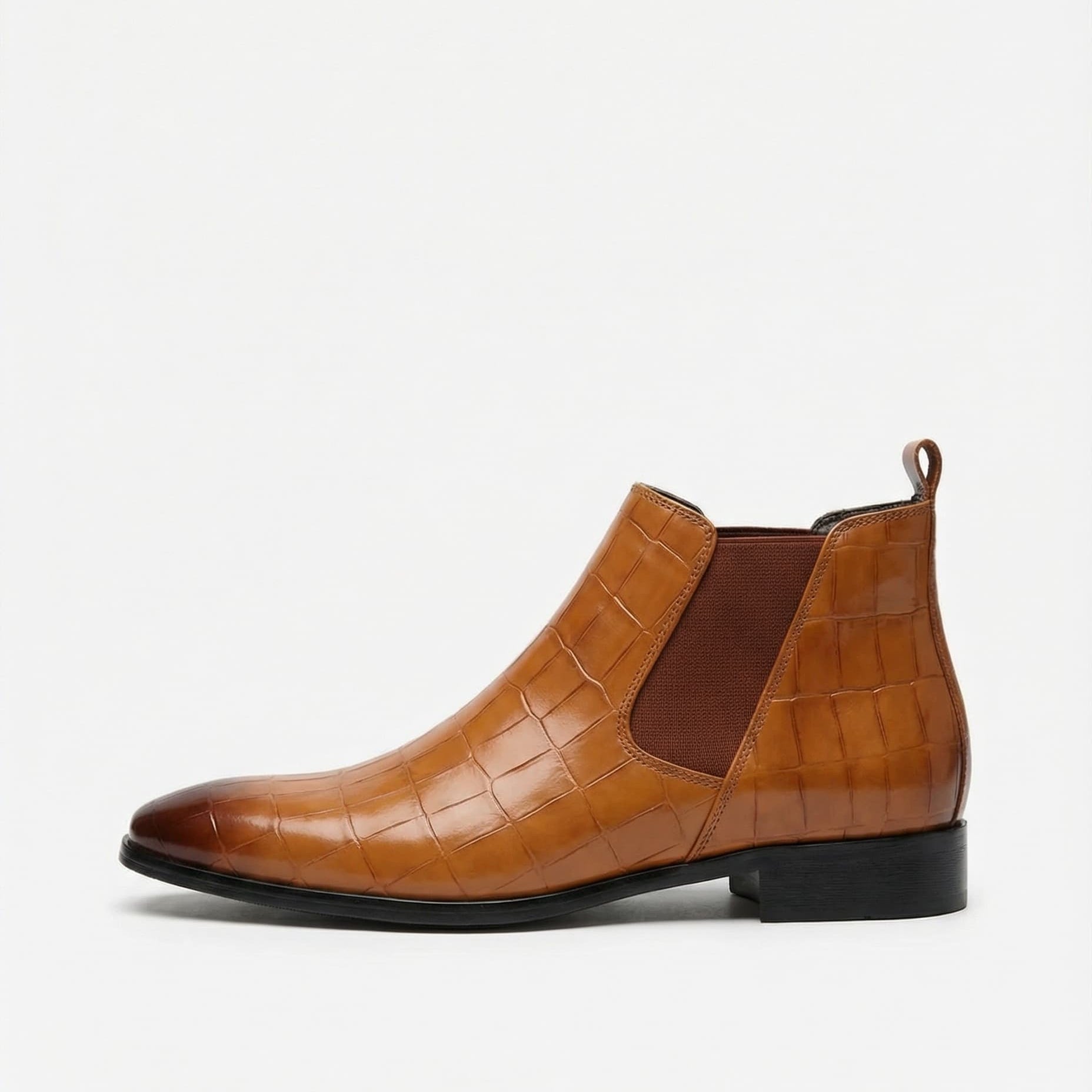 Men's Chelsea Boots | Slip-On Classic Ankle Boots Casual Smart Footwear