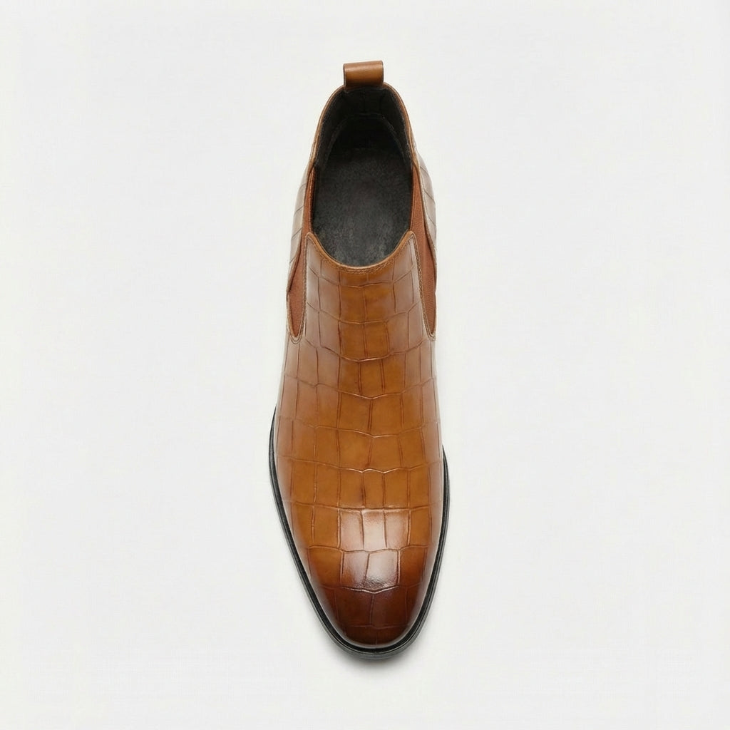 Men's Chelsea Boots | Slip-On Classic Ankle Boots Casual Smart Footwear
