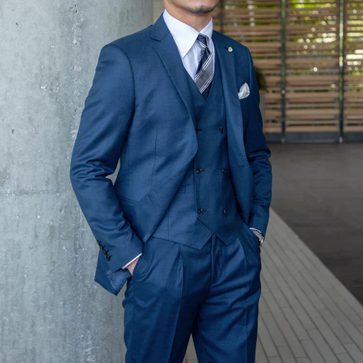 Men's Classic Tailored 3-Piece Formal Suit - photo 9