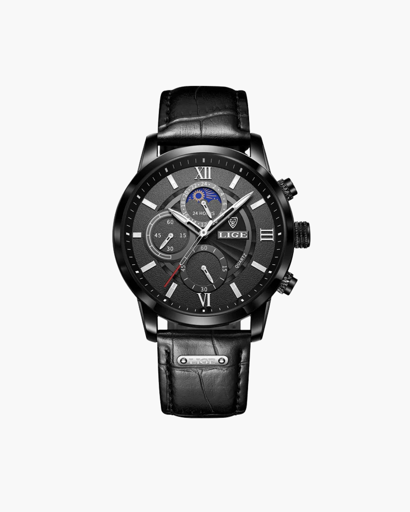 Men's Classic Waterproof Dress Watch | Stainless Steel Analog Timepiece