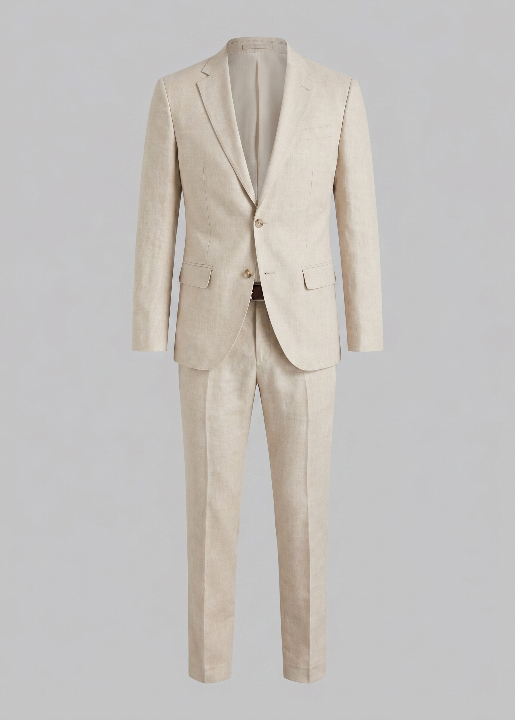 Men's Linen Wedding Suit | Two-Piece Formal Summer Blazer Set - photo 8