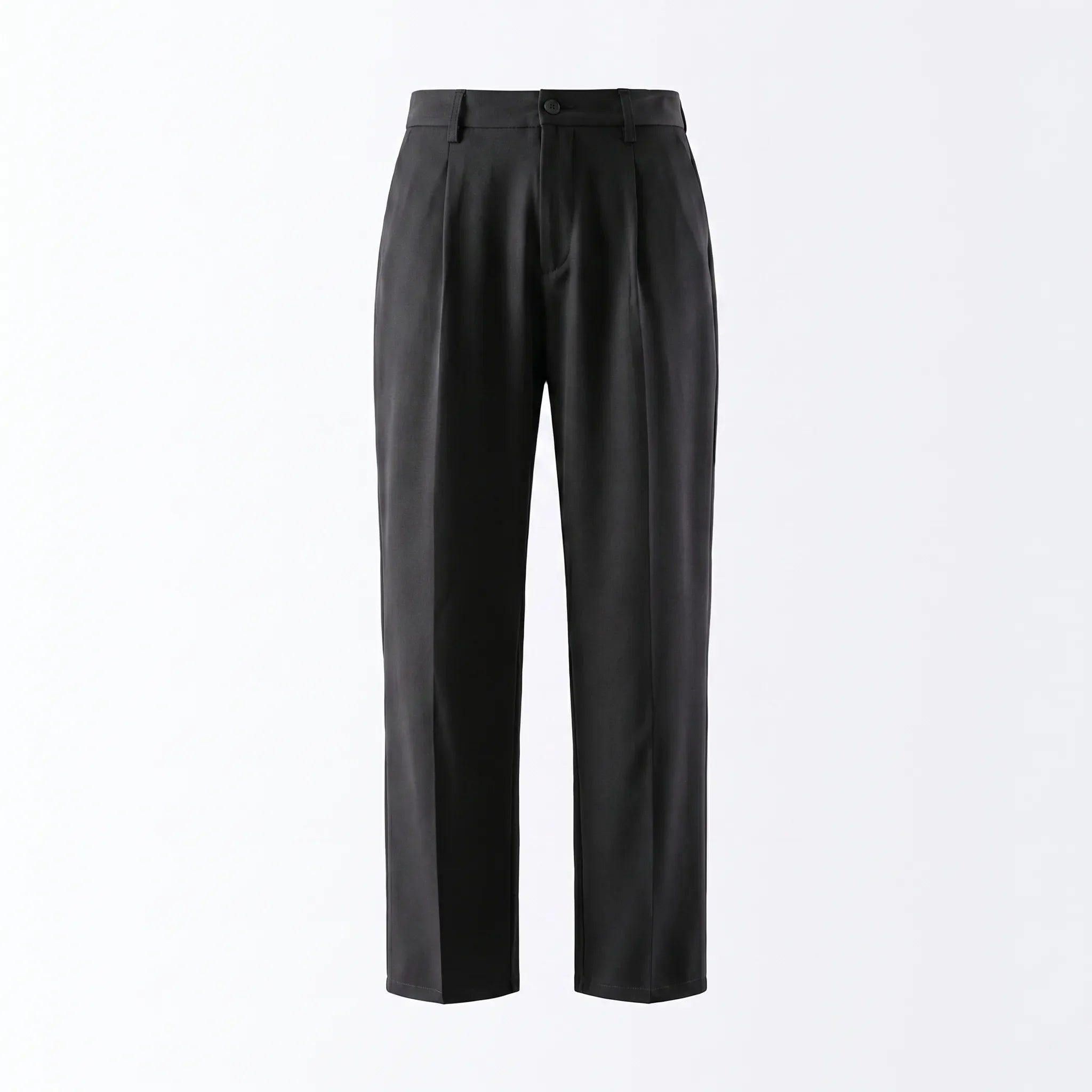 men's pleated lightweight trousers - alternate view