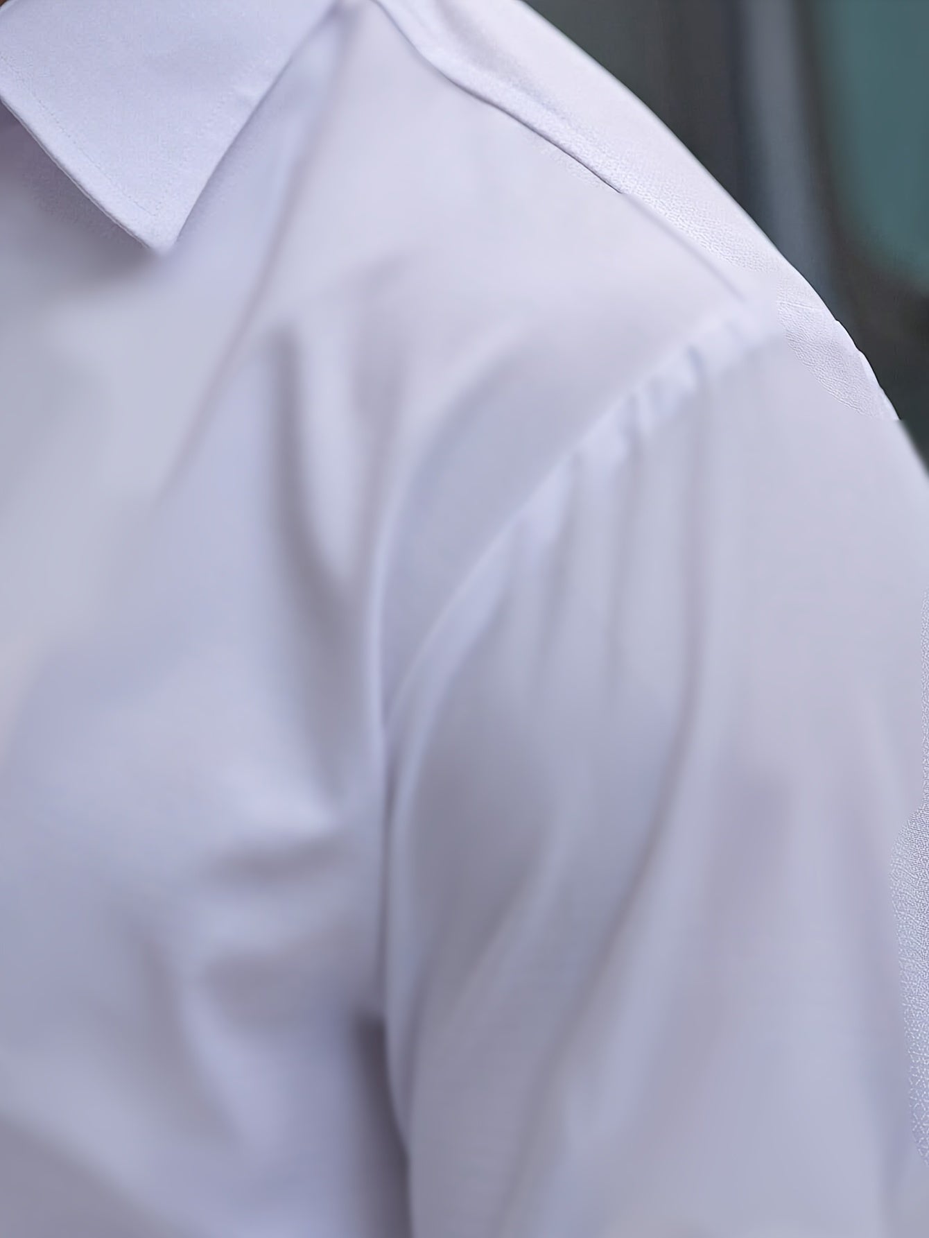 Men's Slim-Fit Dress Shirt | Button-Up Formal Shirt - photo 5