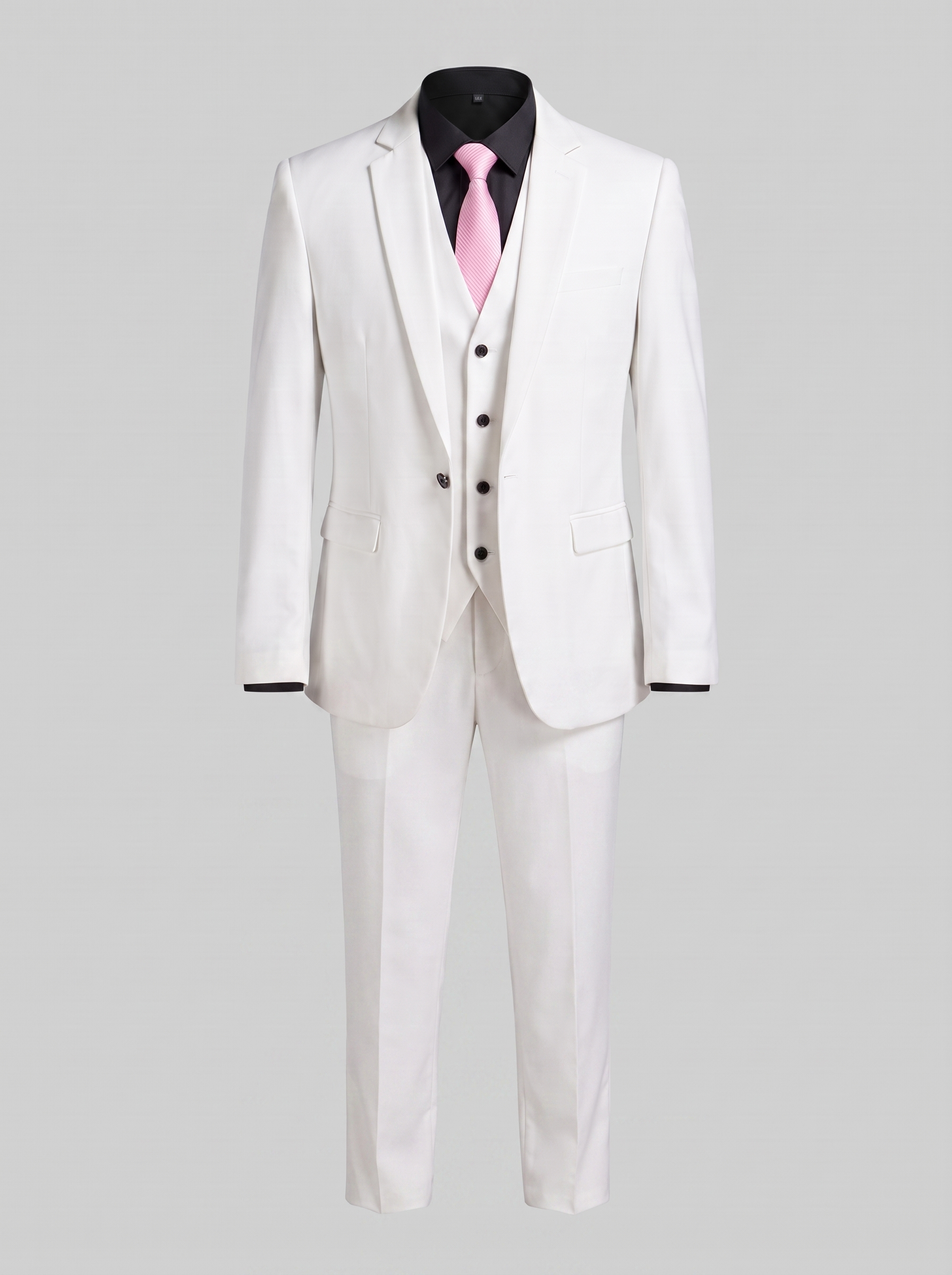 Men's slim fit formal suit view 8