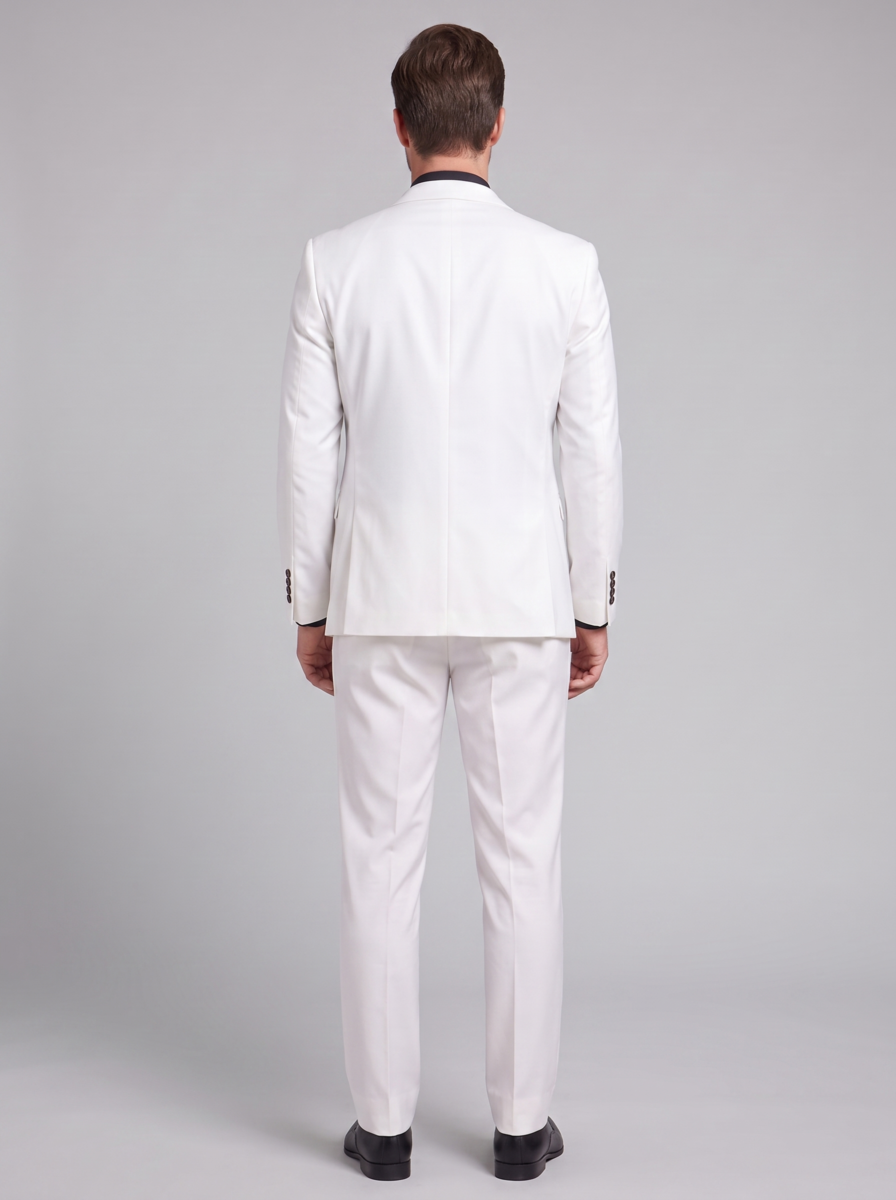 Men's slim fit formal suit view 9