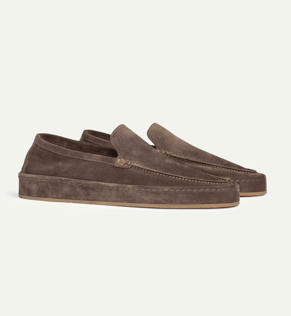Men's Slip-On Leather Loafers - photo 9