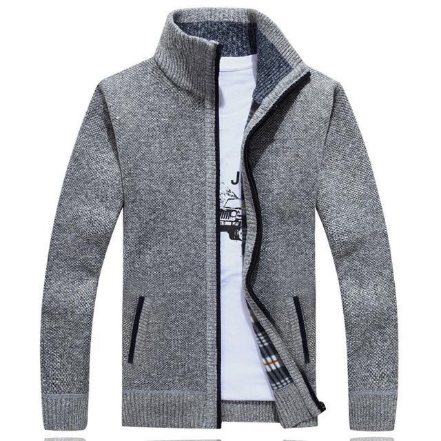 Men's Zip-Up Winter Jacket - photo 2