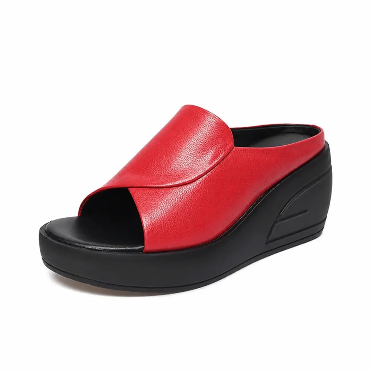 Women's Orthopaedic Slip-On Wedge Sandals | Arch Support Cushioned