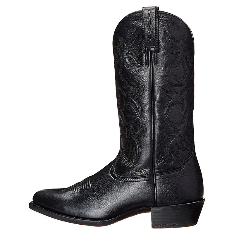 Women's Pull-On Western Cowboy Boots | Durable Leather Style