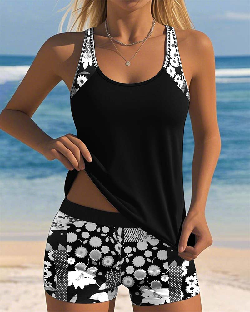 Women's Melanie two-piece swimwear - lifestyle view