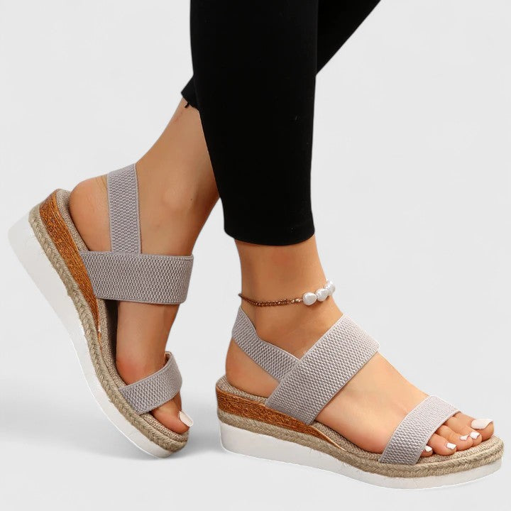 Women's Open Toe Block Heel Sandals | Ankle Strap Casual Sandals