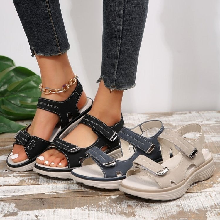 Women's Orthopaedic Adjustable Strap Sandals | Arch Support Shoes