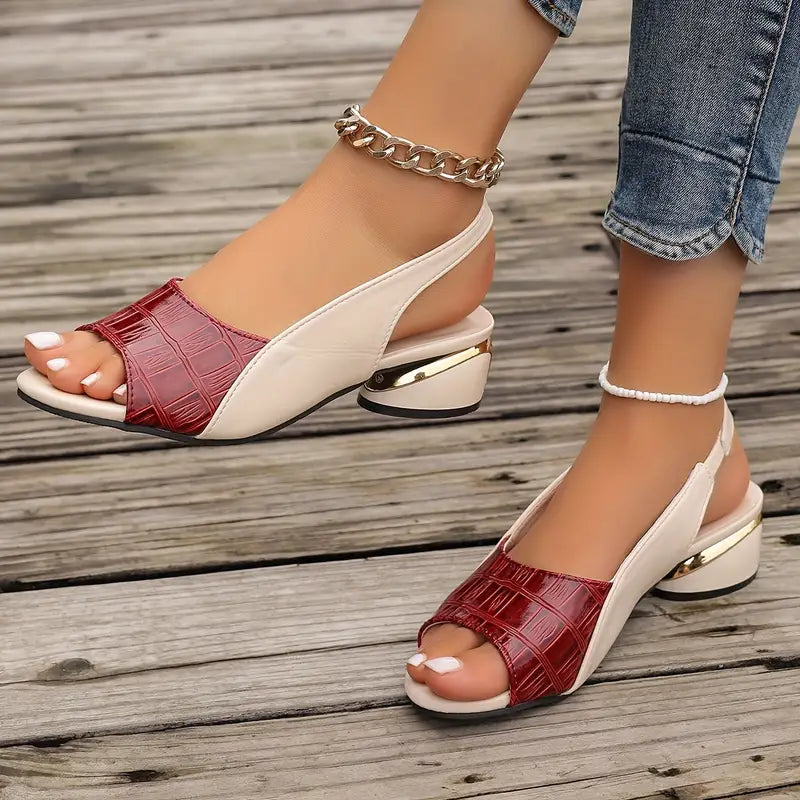 Women's Orthopaedic Elegant Strap Sandals | Cushioned Support Shoes