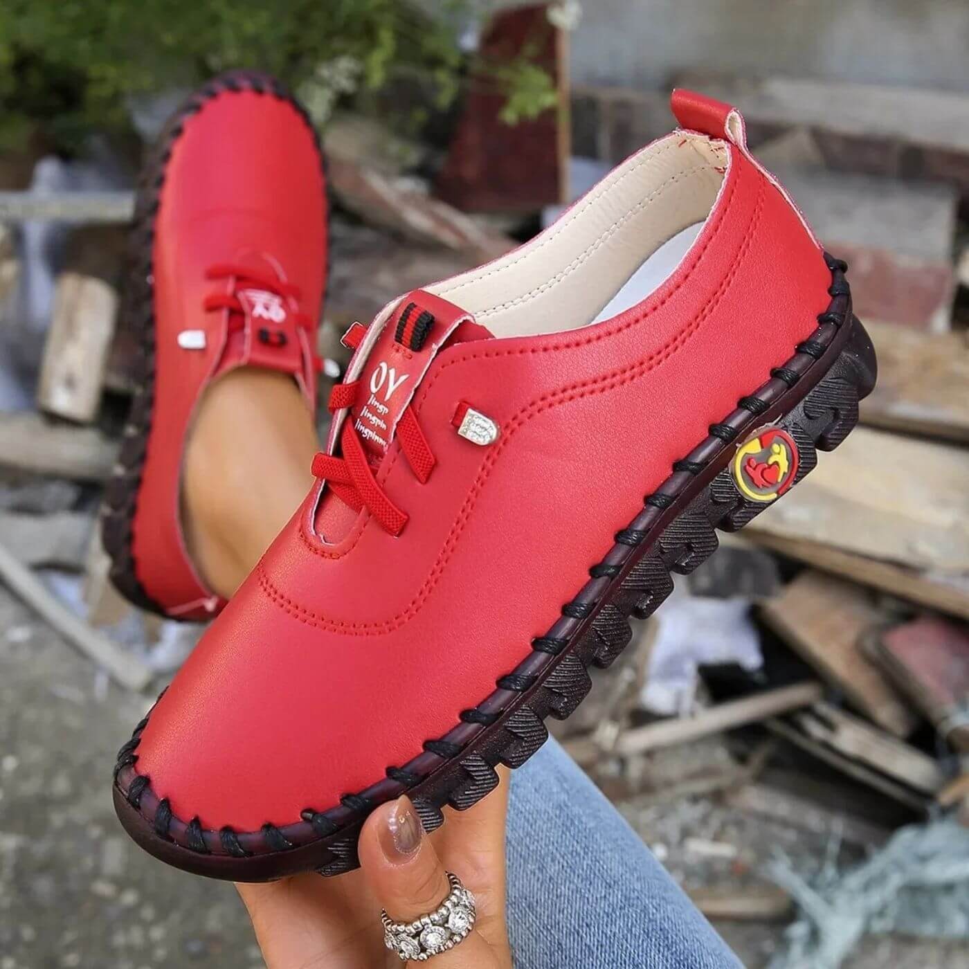 Women's Orthopaedic Mesh Sneakers | Cushioned Arch Support Casual Shoes
