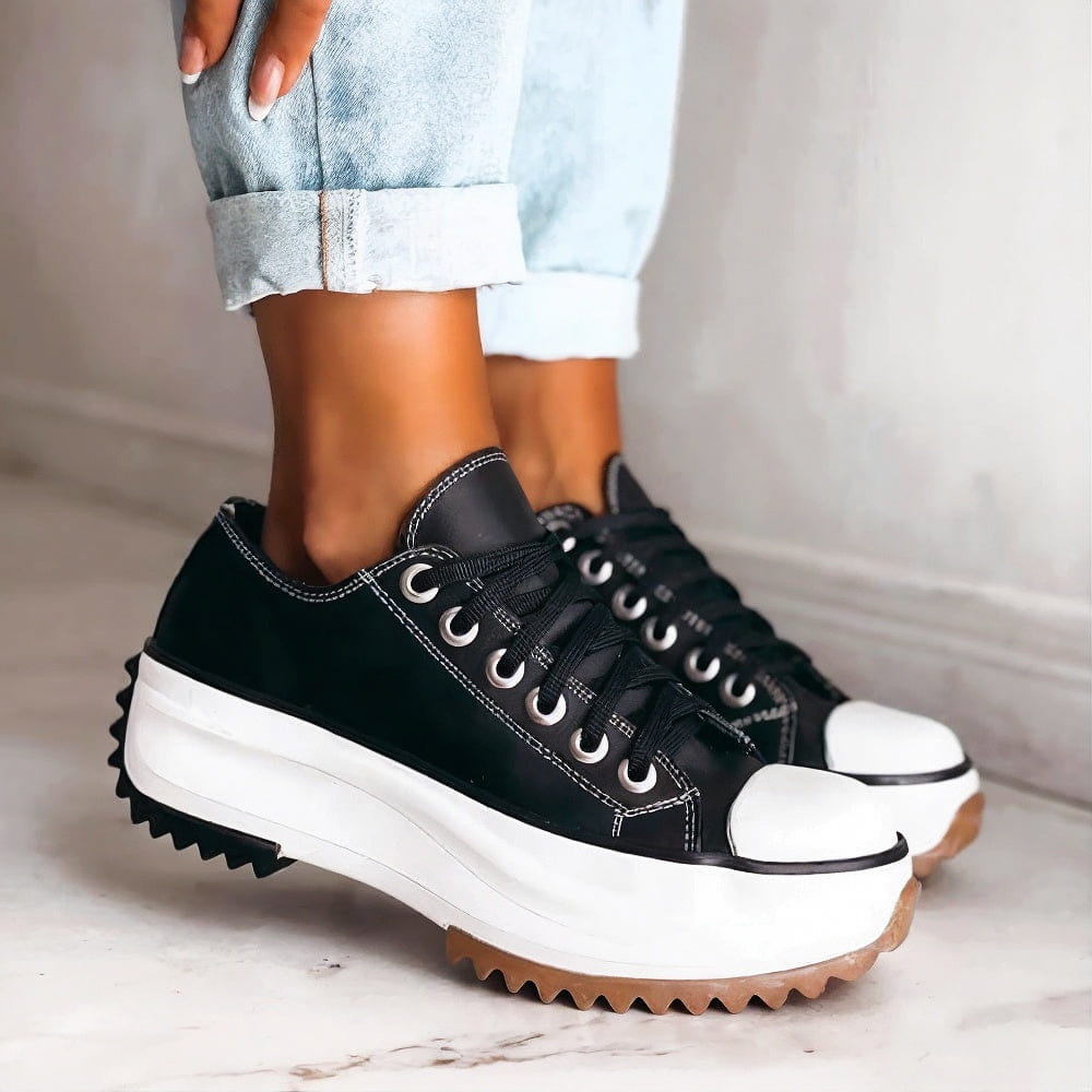 women's orthopaedic pain relief sneakers - side view