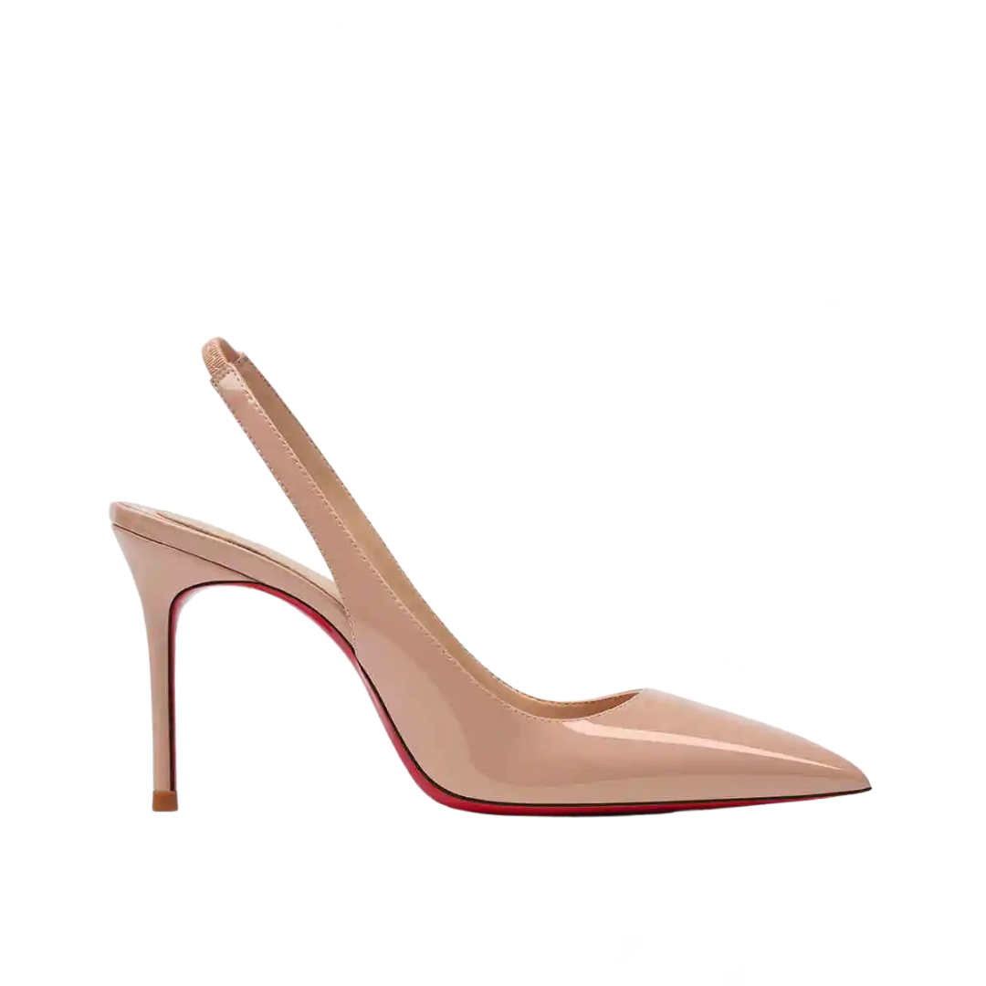 women's orthopaedic pointed toe heels - front view