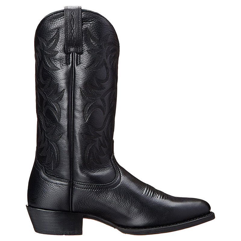 women's pull-on western cowboy boots - side view