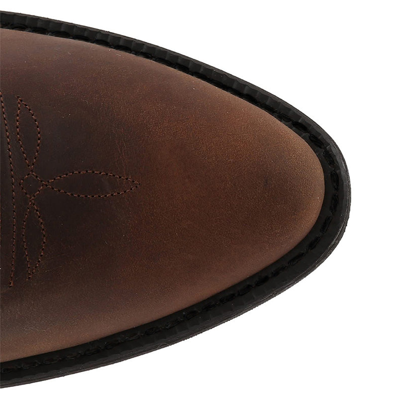women's pull-on western cowboy boots - back view