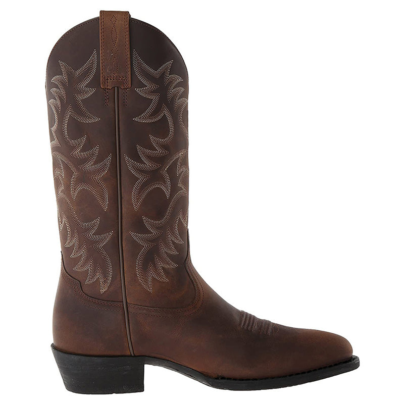 women's pull-on western cowboy boots - color option