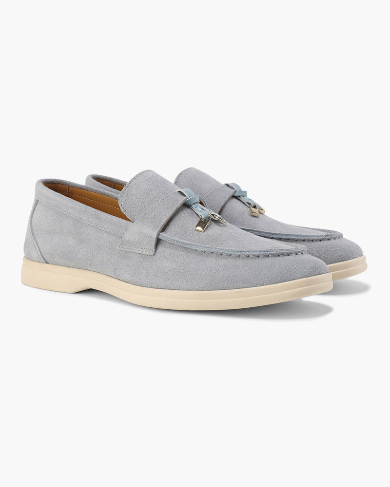 Women's Suede Loafers | Slip-On Flat Casual Everyday Shoes