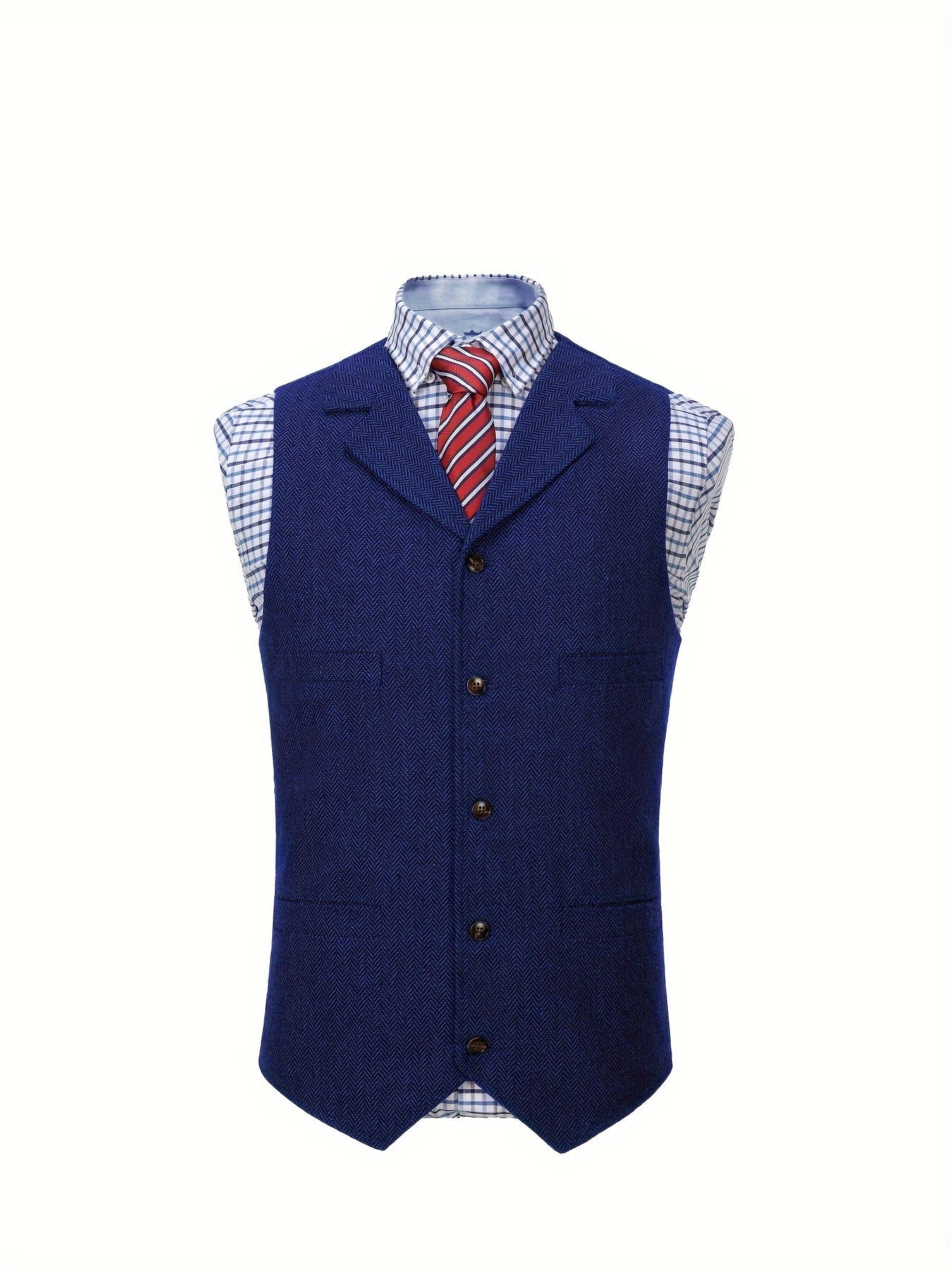 Men's Heritage Herringbone Vest
