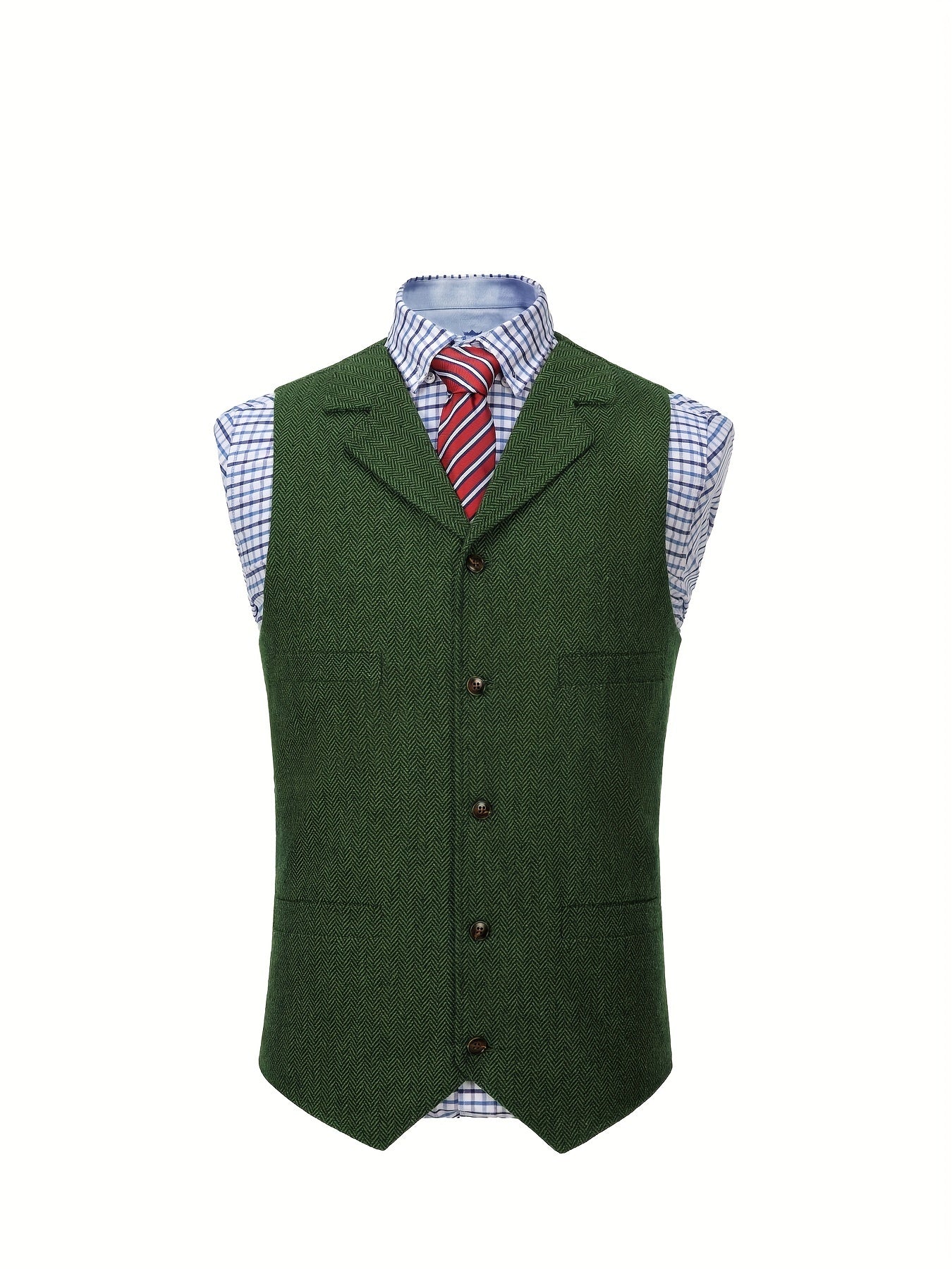 Men's Heritage Herringbone Vest