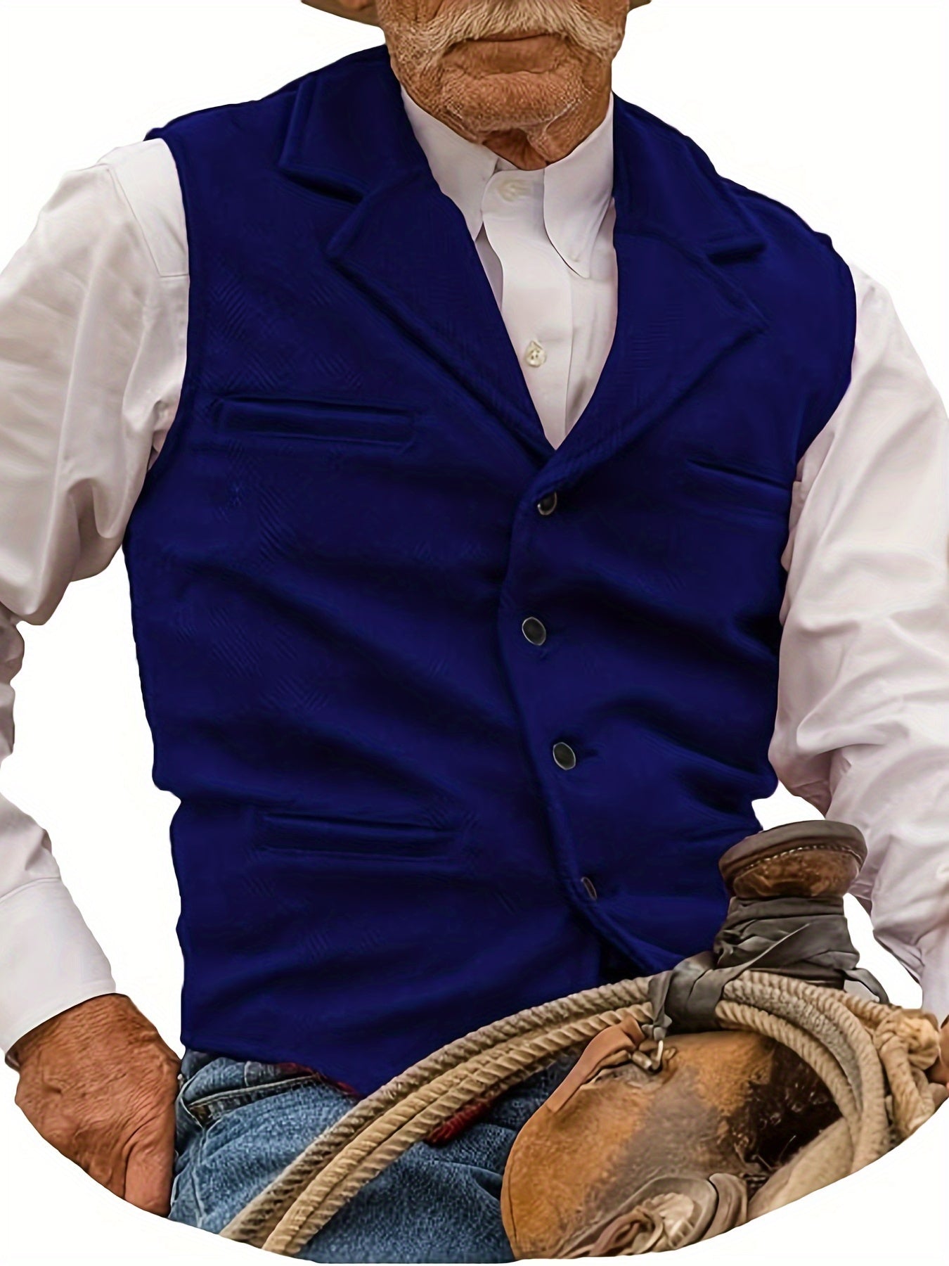 Men's Heritage Herringbone Vest
