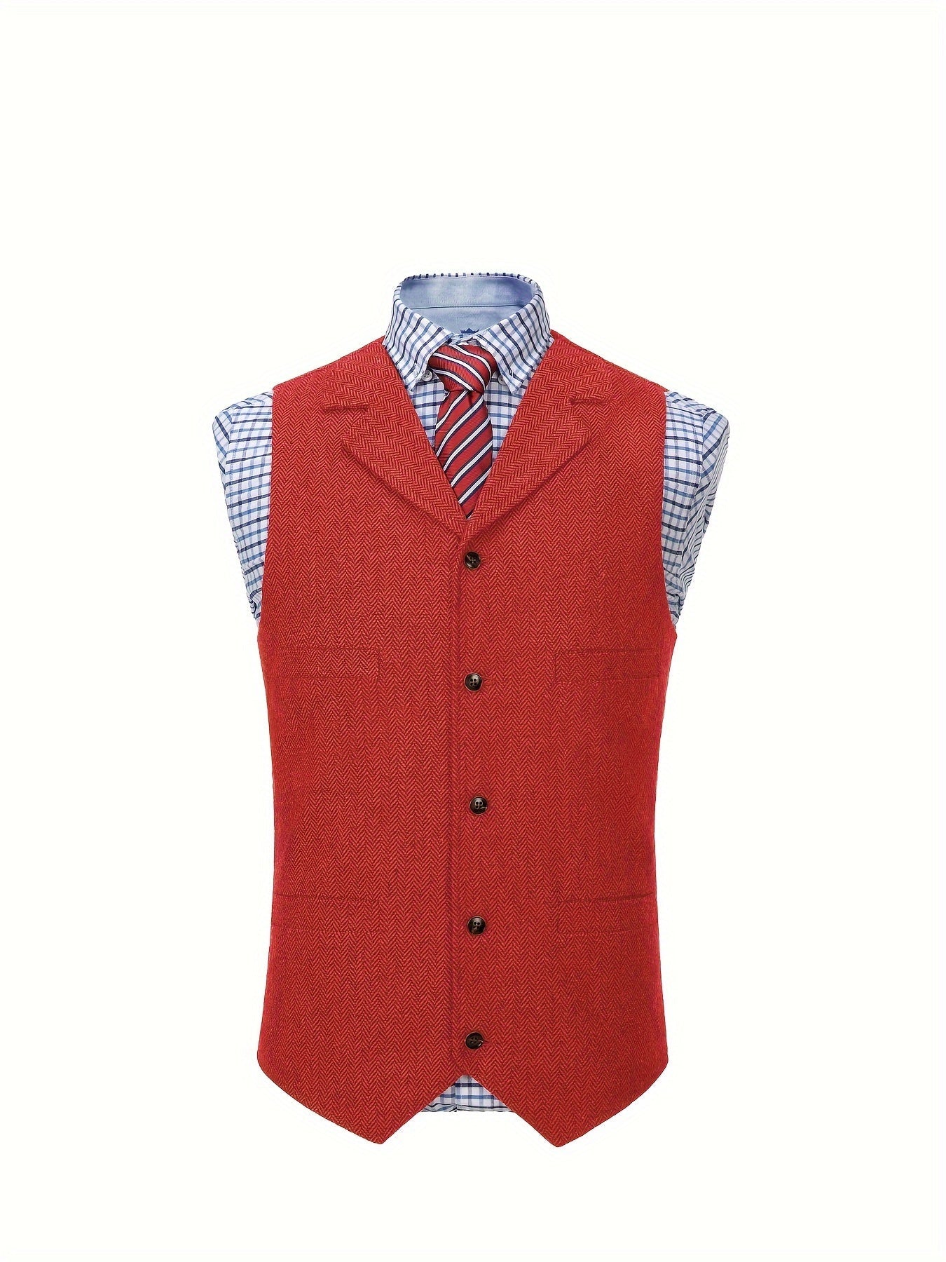Men's Heritage Herringbone Vest