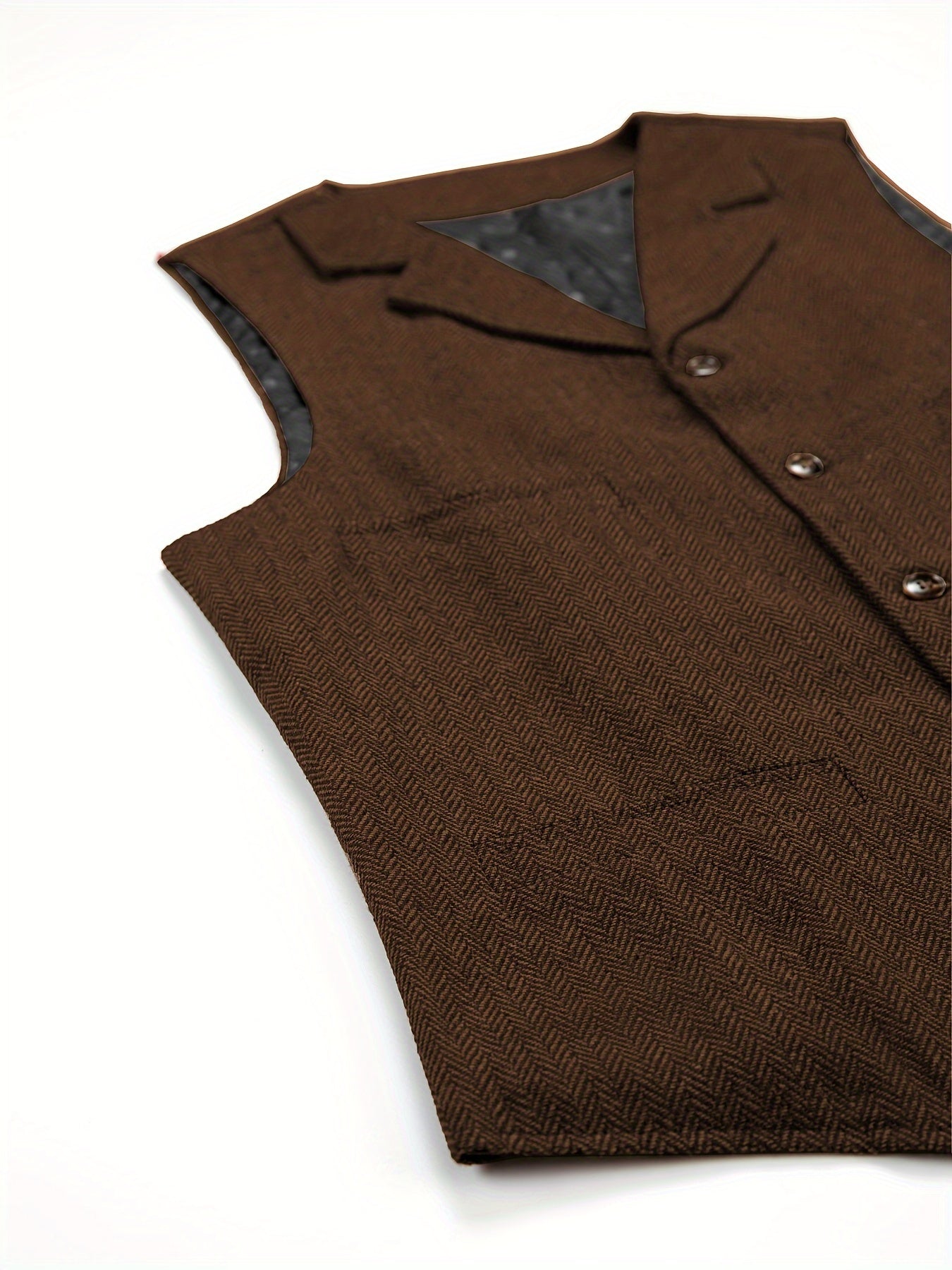 Men's Heritage Herringbone Vest