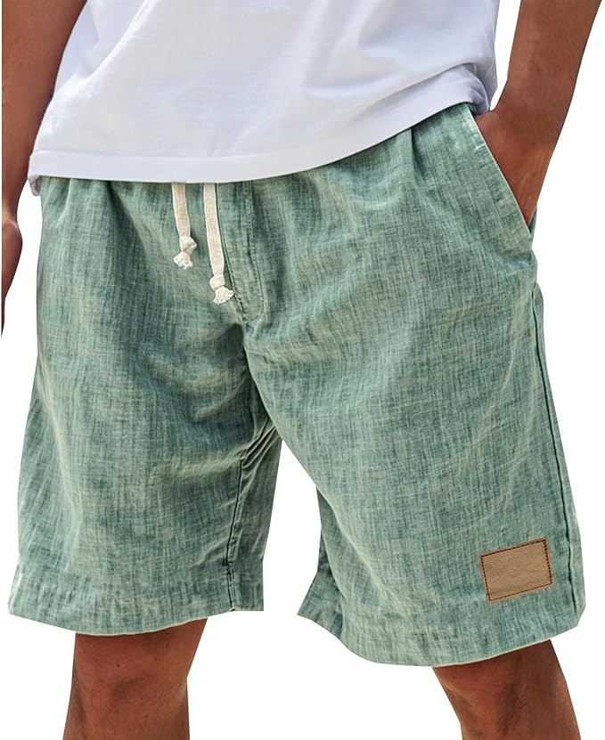Men's Casual Elastic Waist Summer Shorts | Everyday Casual Wear