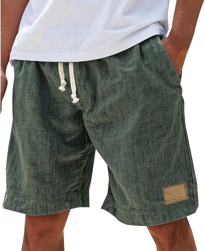 Men's Casual Elastic Waist Summer Shorts | Everyday Casual Wear