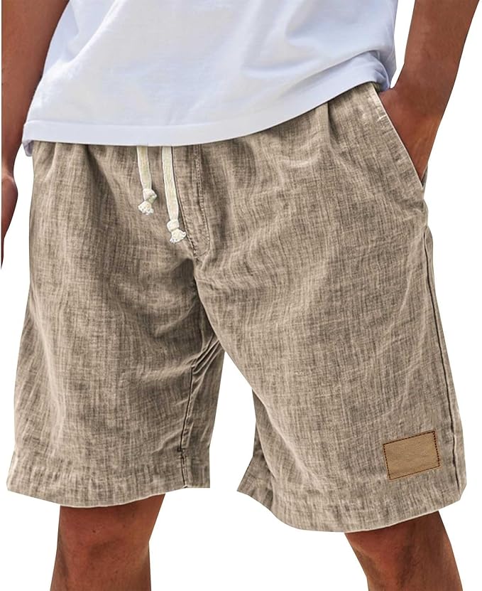 Men's Casual Elastic Waist Summer Shorts | Everyday Casual Wear