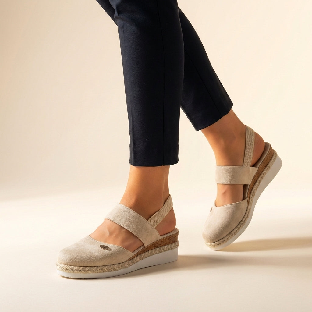 Women's Espadrille Platform Sandals | Ankle Strap Casual Summer